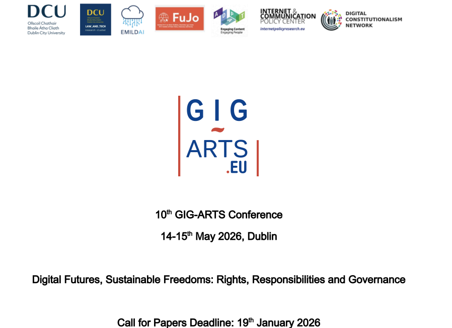 GIG-ARTS 2026 — Call for Papers