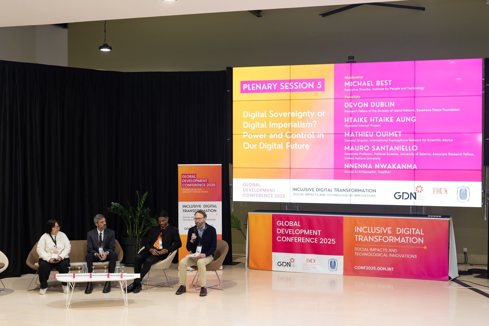 Panel discussion at GDC 2025 with Mauro Santaniello